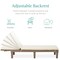 Best Choice Products Outdoor Lounge Chair, Resin Patio Chaise Lounger w/ Seat Cushion, 5 Positions